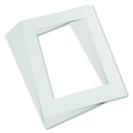 PACON CORPORATION Pacon 12 x 18 in. Pre-Cut Mat Frame - White; Pack 12 207457